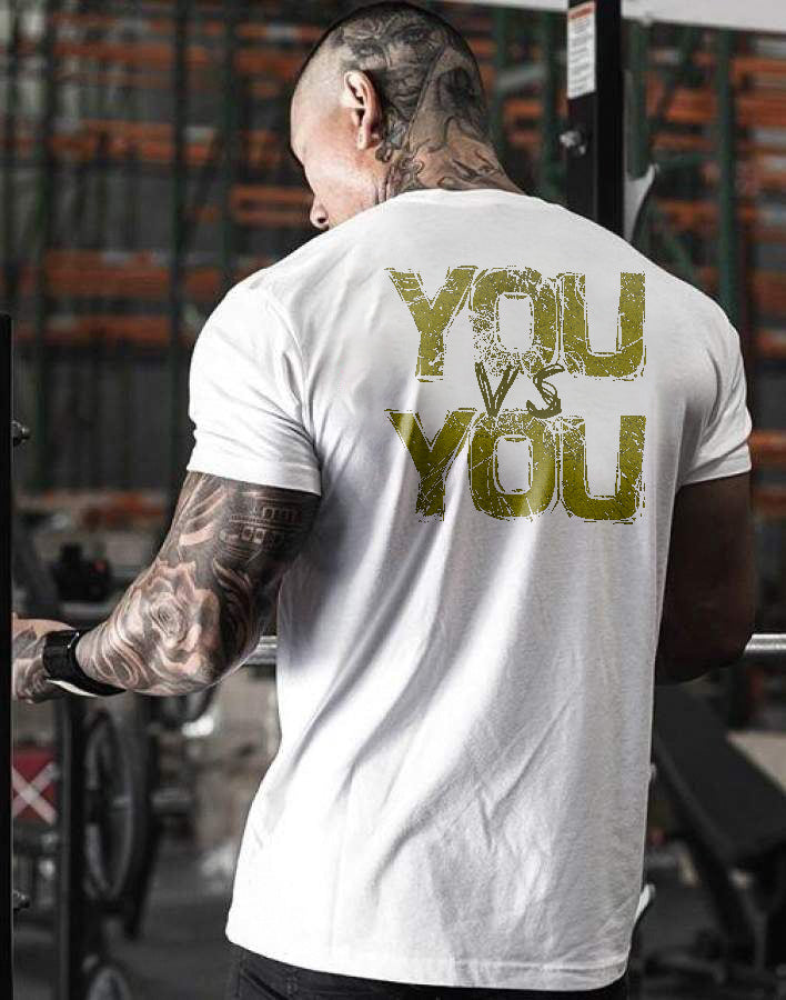 You Vs You Printed Men's T-shirt