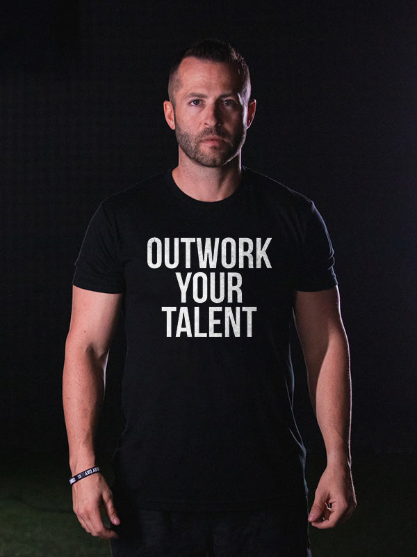 Outwork Your Talent Printed Men's T-shirt