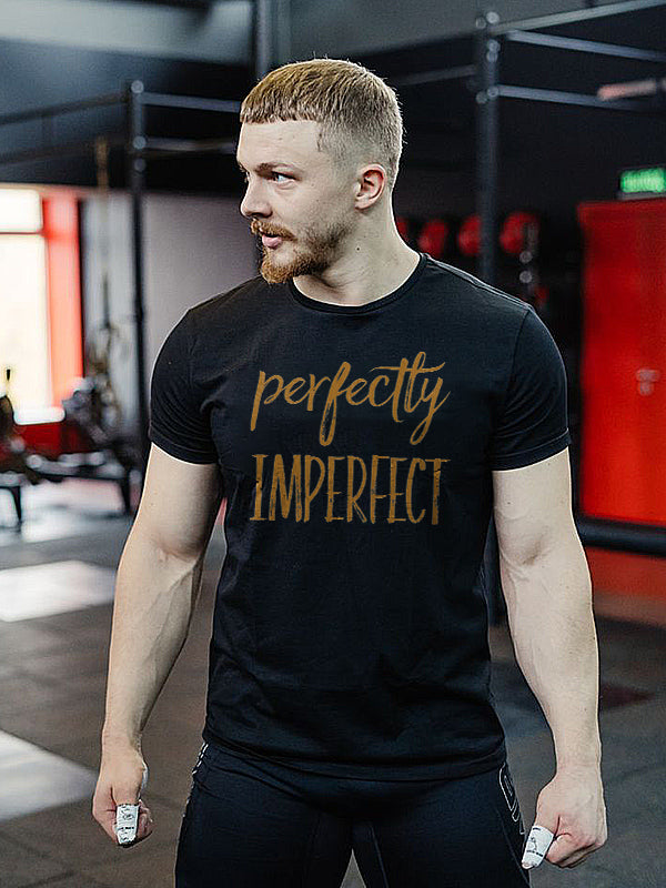 Perfectly Imperfect Printed Men's T-shirt