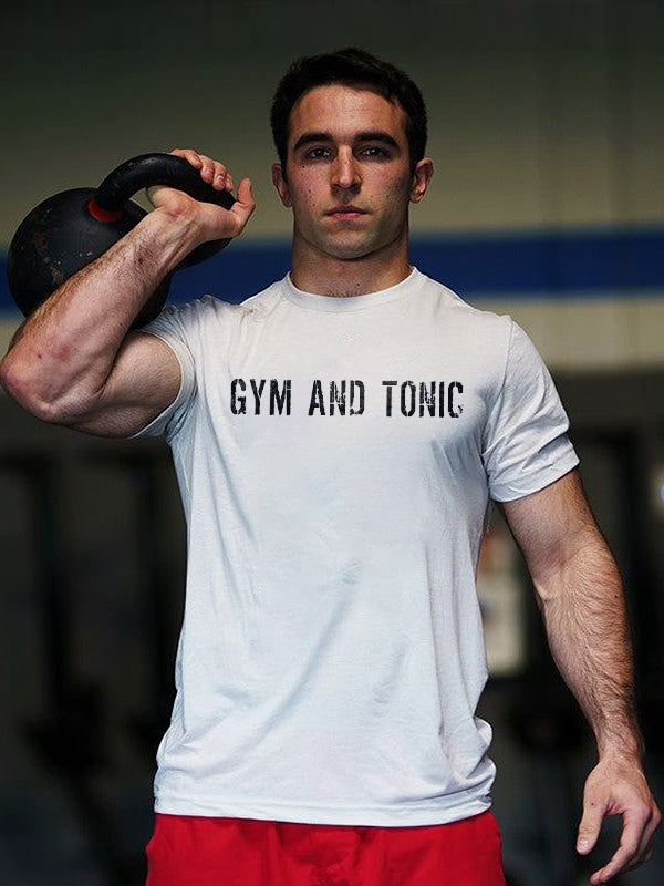 Gym And Tonic Printed Men's T-shirt