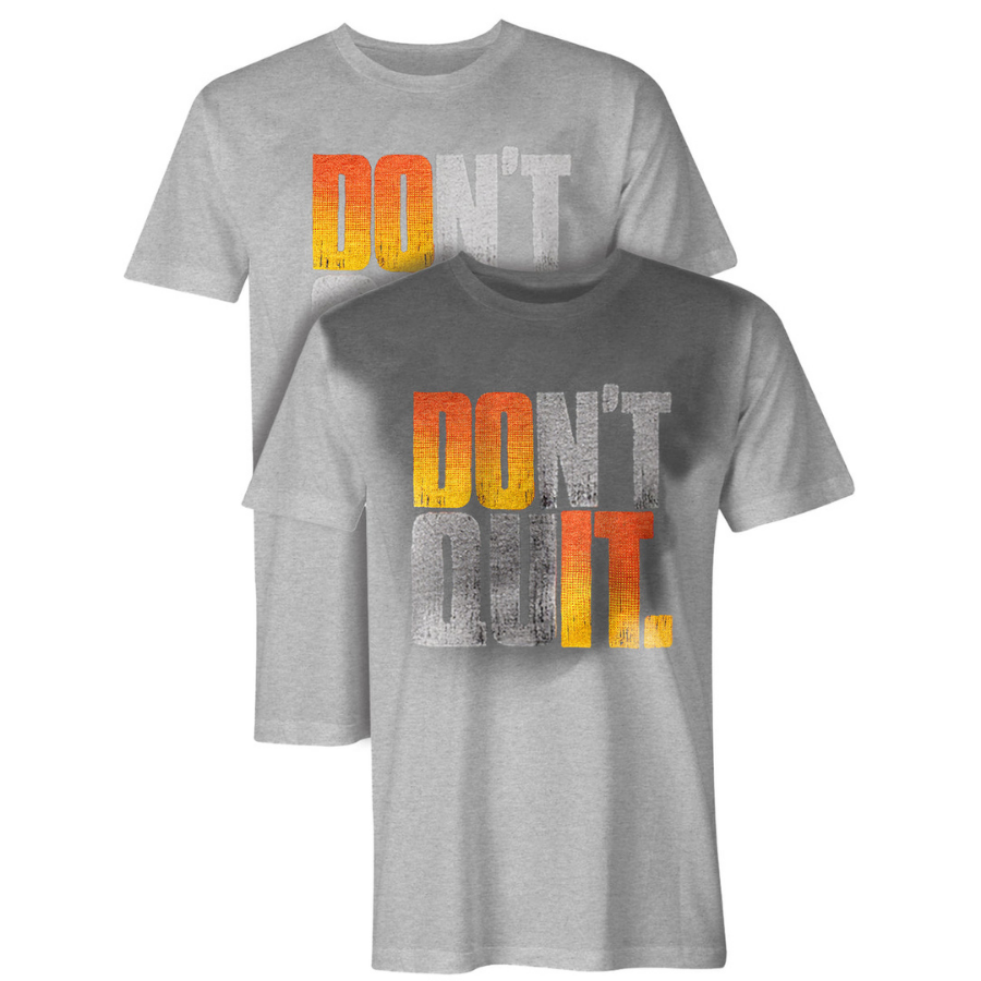 Don't Quit Printed Men's T-shirt